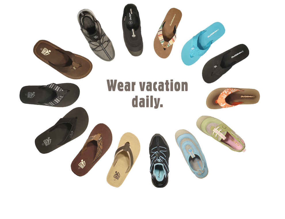 Wear vacation daily.